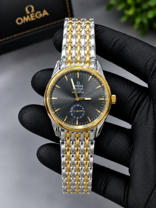 Luxury Full Automatic Gold & Black dial Watch for Men