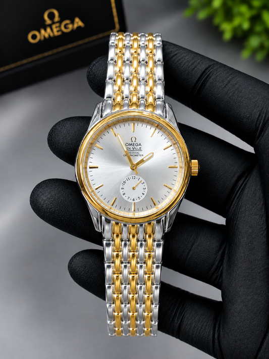 Luxury Full Automatic Gold & White dial  Watch for Men