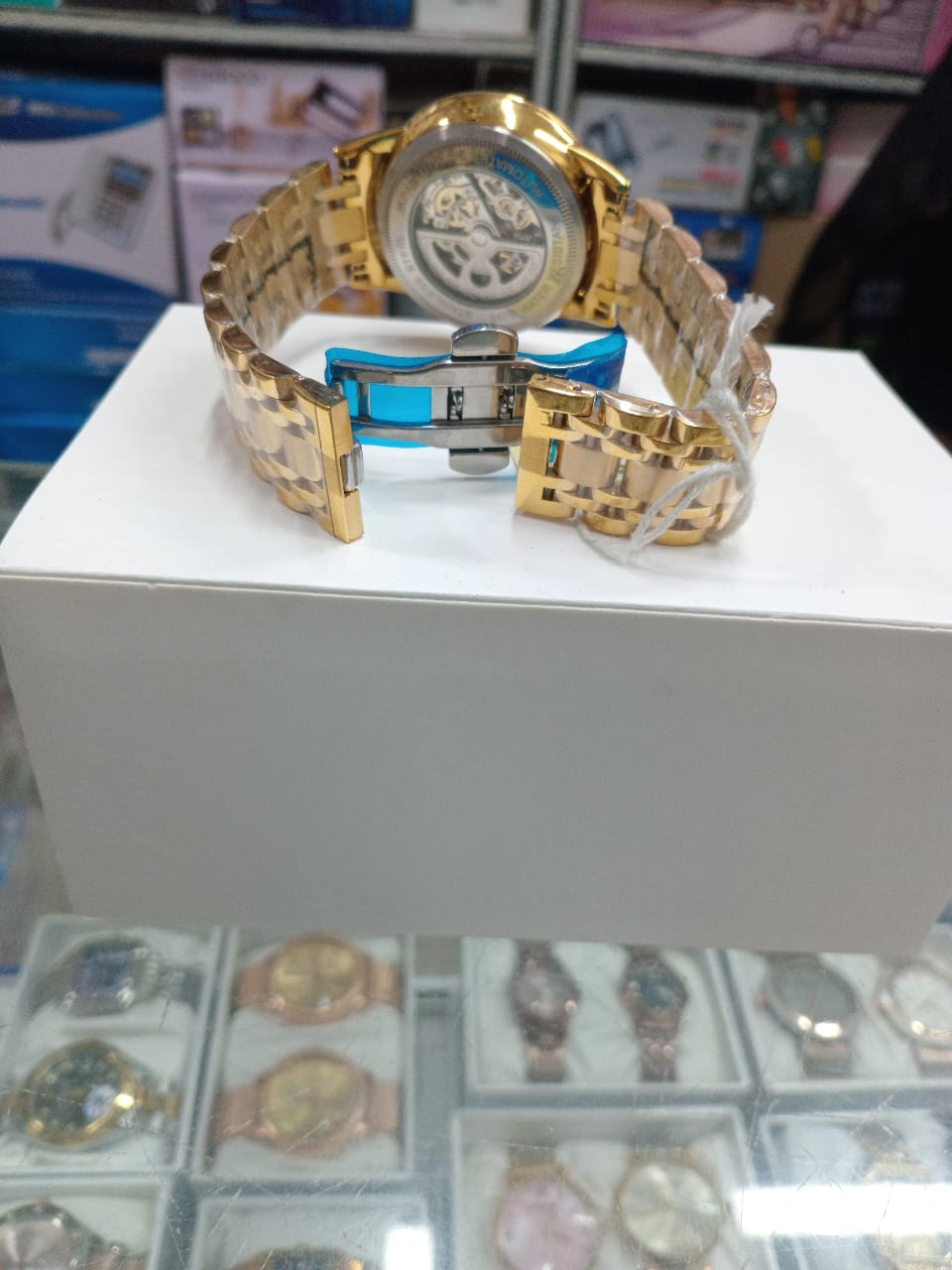 Luxury Full Automatic Gold & White dial Watch for Men